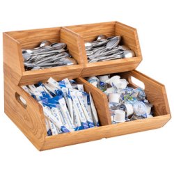 APS Boîte à buffet, 2 compartiments, chêne naturel