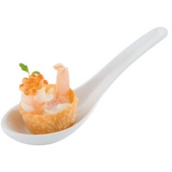 APS Cuillère pour amuse-gueule FRIENDLY, 45 x 135 mm, noir