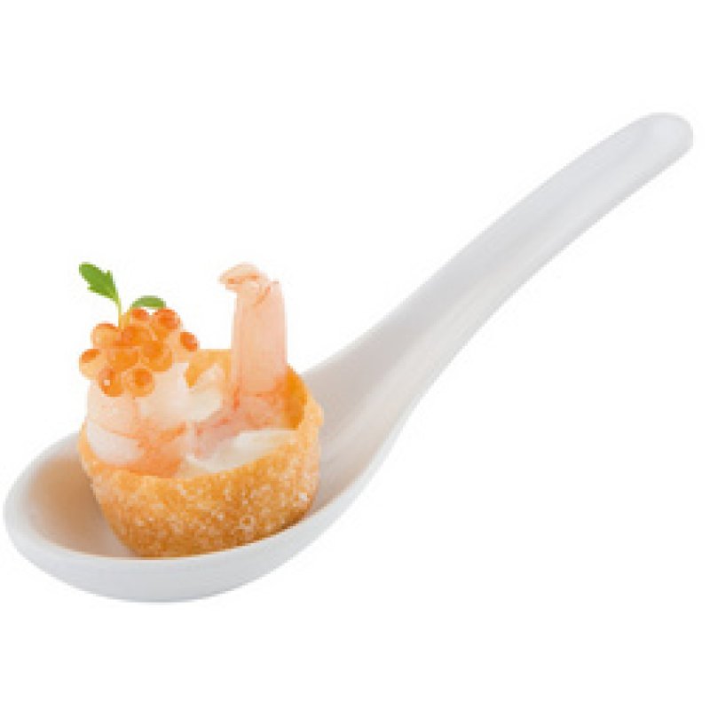 APS Cuillère pour amuse-gueule FRIENDLY, 45 x 110 mm, blanc