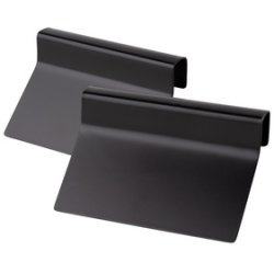 APS Ecriteau pour boîte en boix SUPERBOX, set de 2, noir