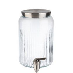 APS Distributeur à boisson, 3,8 litres, verre/inox