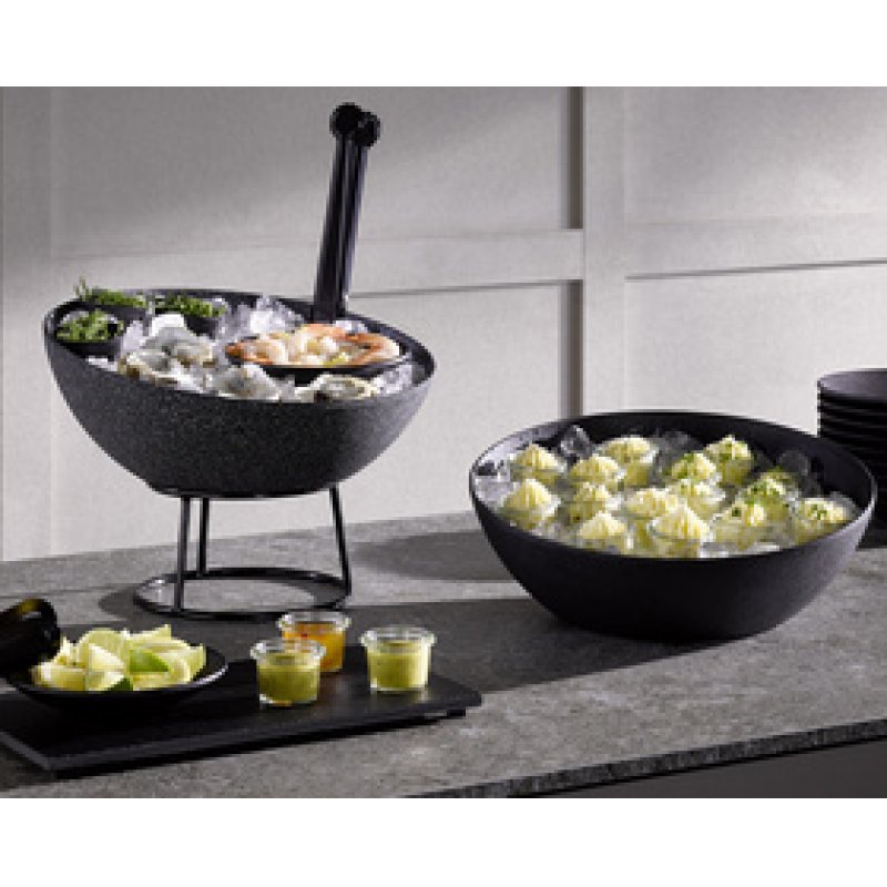APS Saladier FROSTFIRE, diamètre: 265 mm, argent-noir