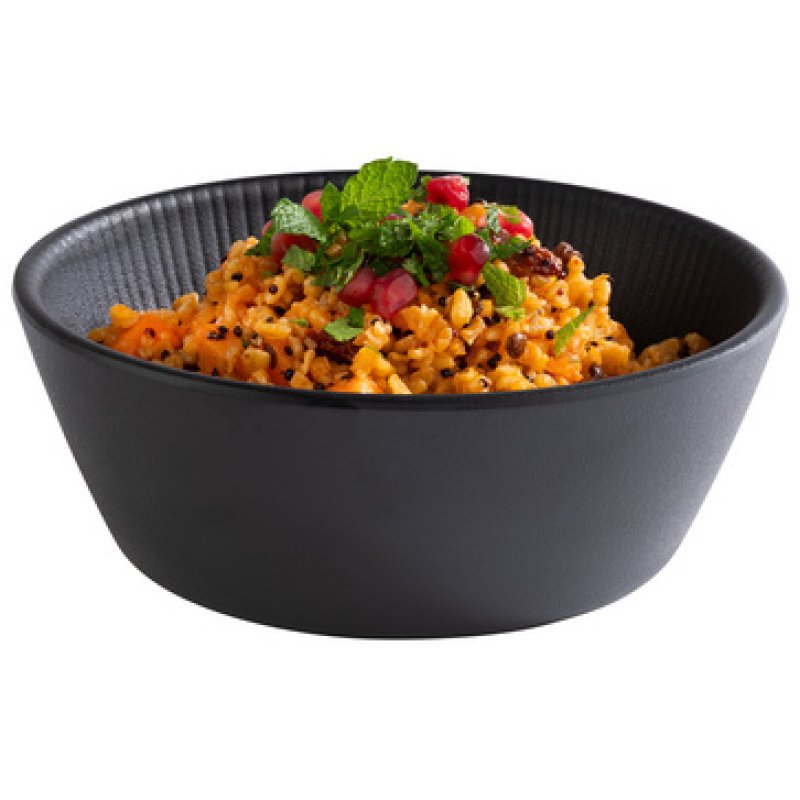 APS Bol NERO, rond, 1,2 litre, noir