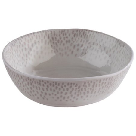 APS Bol FOOTMARK, rond, 0,25 litre, blanc/gris