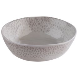 APS Bol FOOTMARK, rond, 0,6 litre, blanc/gris