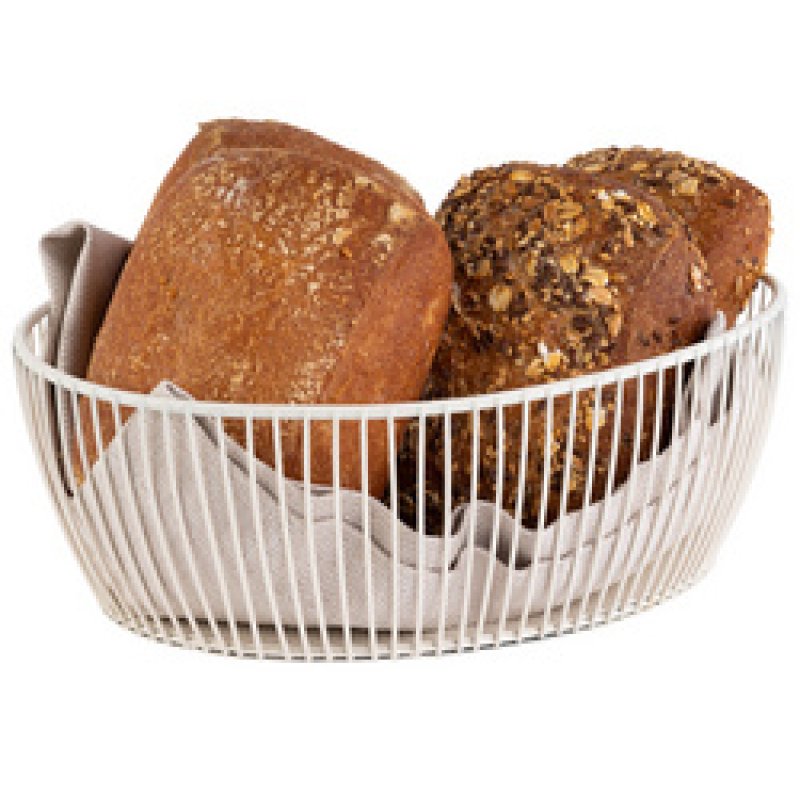 APS Corbeille à pain & à fruits SVART, ovale, vert