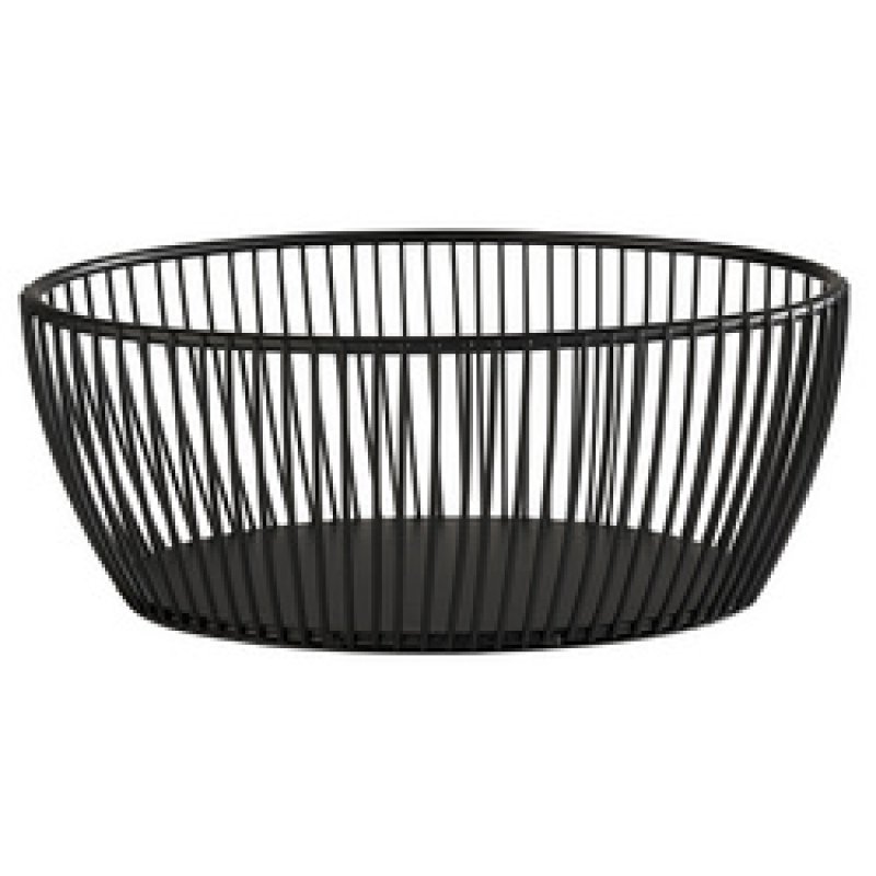 APS Corbeille à pain & à fruits SVART, ovale, vert