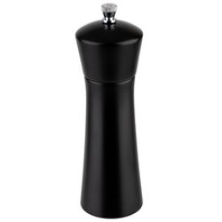 APS Moulin à sel, bois d'acacia, noir