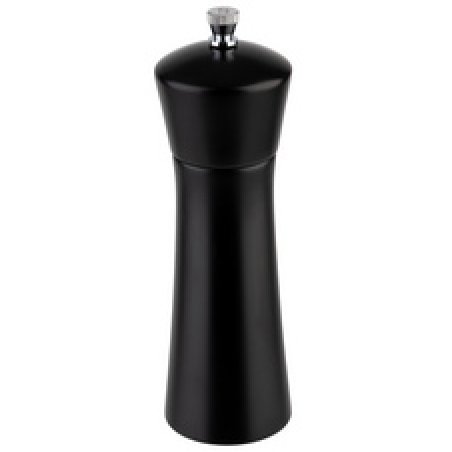 APS Moulin à sel, bois d'acacia, noir