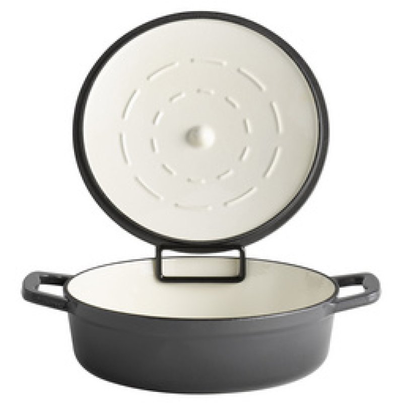 APS Cocotte avec couvercle 5STARS, 2,5 litres, anthracite