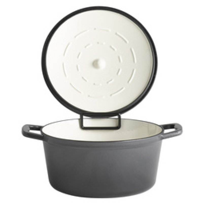 APS Casserole avec couvercle 5STARS, 4,0 litres, anthracite