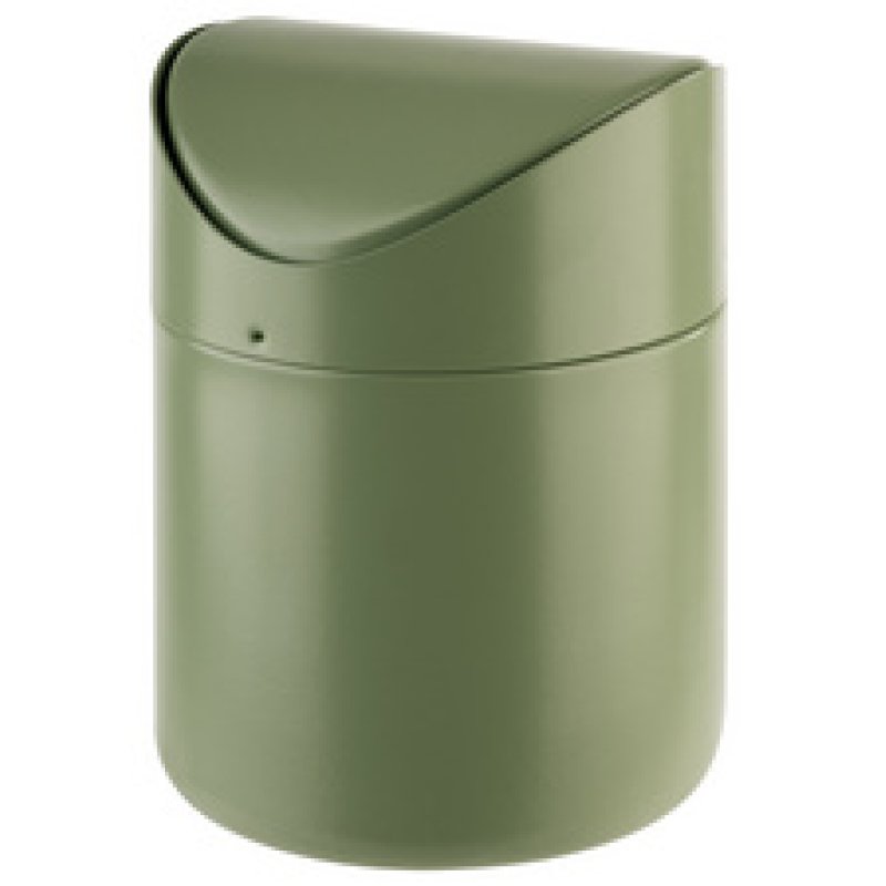 APS Poubelle de table, en inox, vert