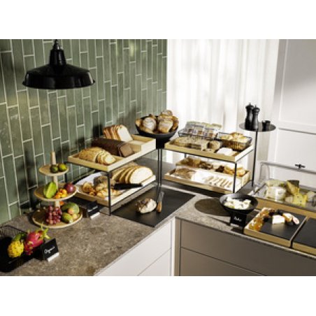 APS Boîte en bois VALO, GN 1/2, 325 x 265 x 165 mm, chêne