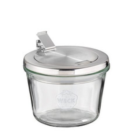 APS Bocal Weck avec couvercle, 370 ml, set de 2
