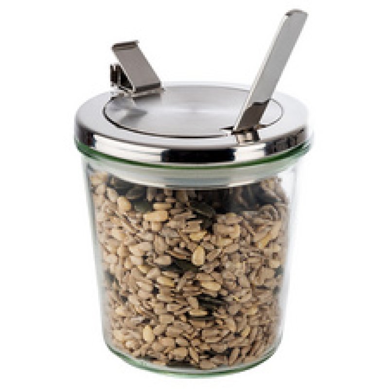 APS Bocal Weck avec couvercle, 580 ml, set de 2