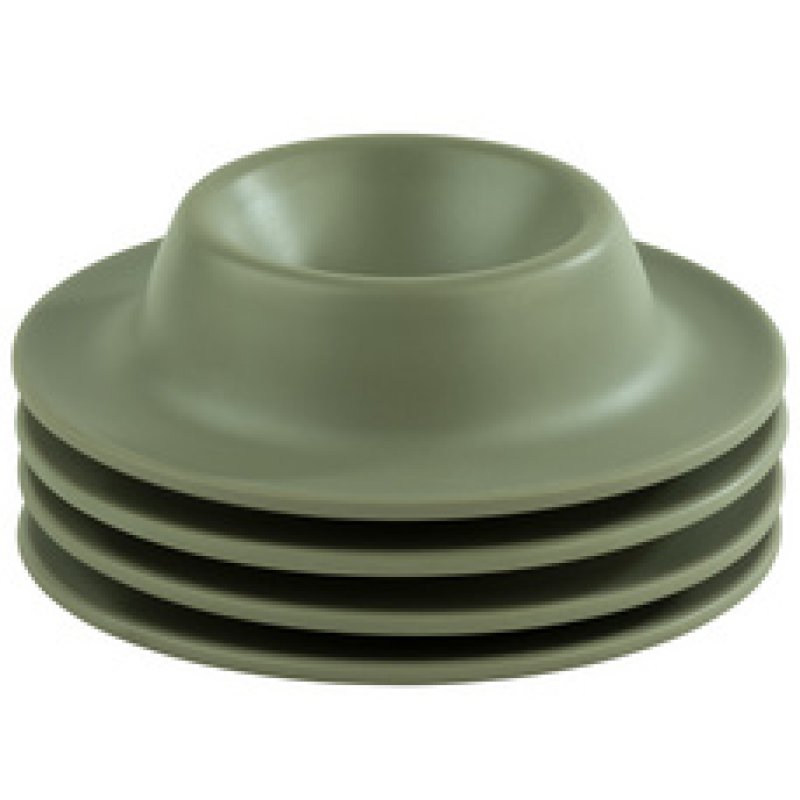 APS Coquetier, en mélamine, set de 4, vert
