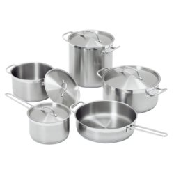 Bartscher A130442 lot de casseroles 9 pièce(s)