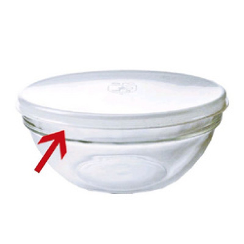 Esmeyer Arcoroc Couvercle pour bol EMPILABLE, 120 mm