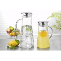 Esmeyer Carafe en verre FARO, avec poignée, 1,7 litre