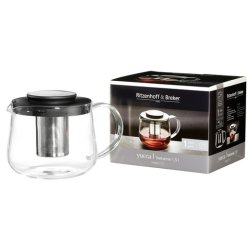 Ritzenhoff & Breker Théière YUCCA, en verre, 1,5 litre