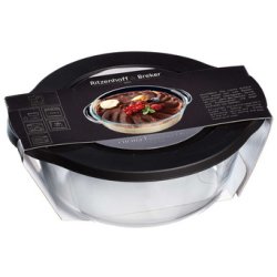 Ritzenhoff & Breker Plat à gratin CUCINA, en verre, 1,45 l
