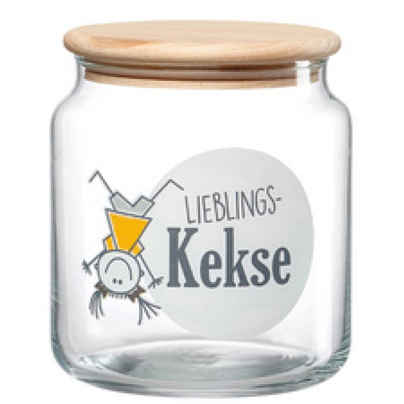 Ritzenhoff & Breker Vorratsglas LIEBLINGSKEKSE, 1,1 Liter