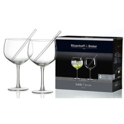 Ritzenhoff & Breker Set gin TONIC, 4 pièces