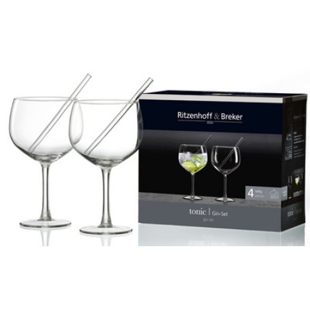 Ritzenhoff & Breker Set gin TONIC, 4 pièces