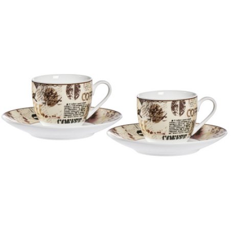 Ritzenhoff & Breker Set expresso CREMA, 4 pièces