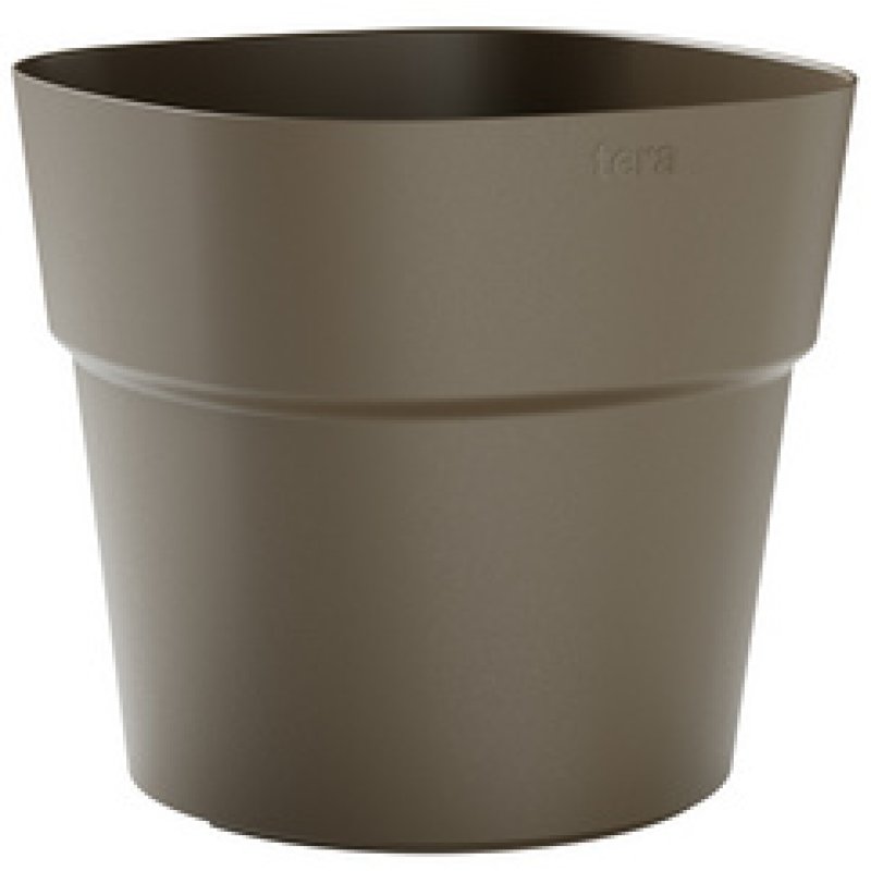 tera Pot de fleurs "Andromeda", diamètre: 580 mm, ash