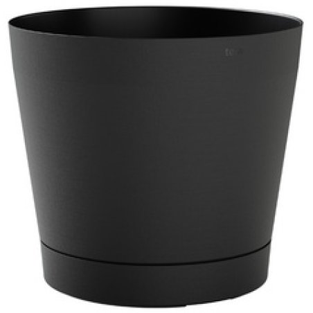 tera Pot de fleurs "Orione", diamètre: 190 mm, fog grey