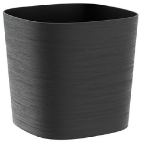 tera Pot de fleurs "Capri", largeur: 380 mm, black