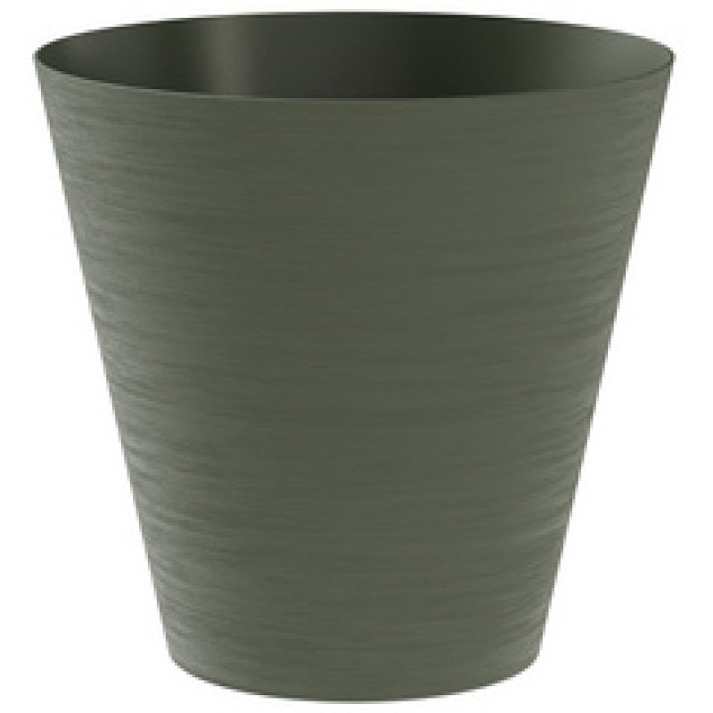 tera Pot de fleurs "Hoop", diamètre: 160 mm, fog grey