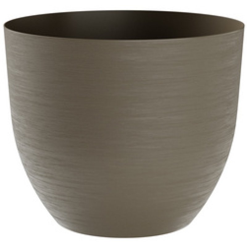 tera Pot de fleurs "Over", diamètre: 380 mm, fog grey