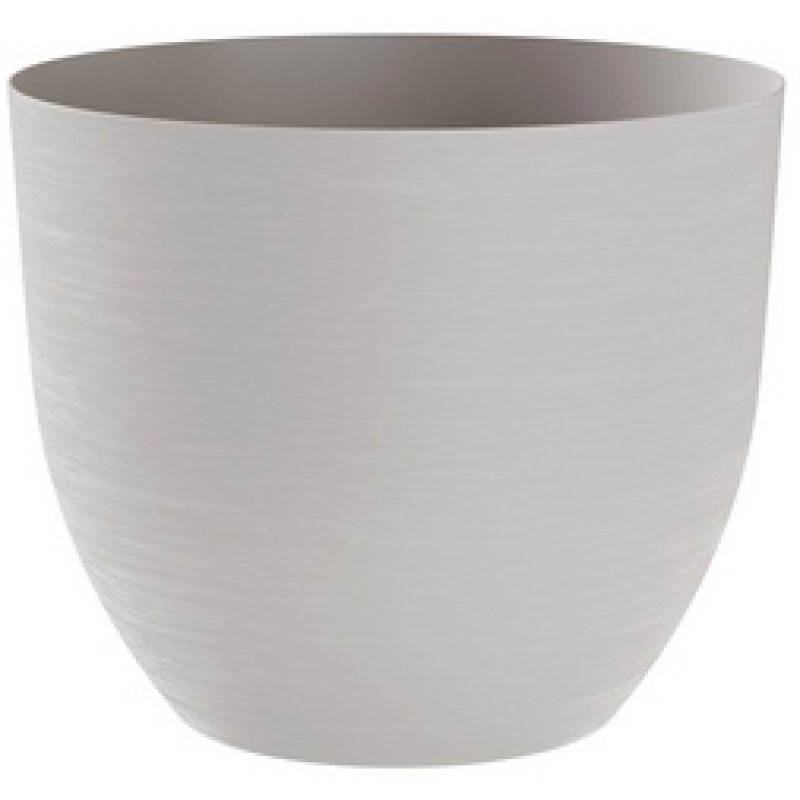 tera Pot de fleurs "Over", diamètre: 480 mm, fog grey