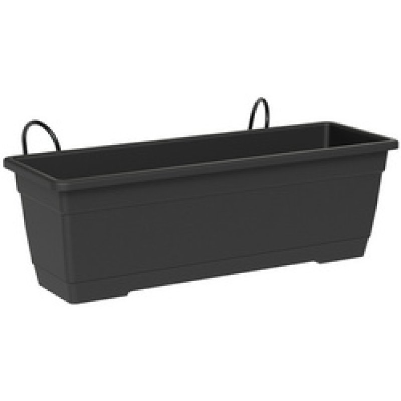 tera Kit de jardinière "Birka", support inclus, anthracite