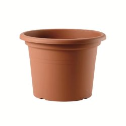 tera Pot de fleurs "Basic round", diam.: 200 mm, terracotta