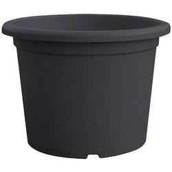 tera Pot de fleurs "Basic round", diam.: 200 mm, anthracite