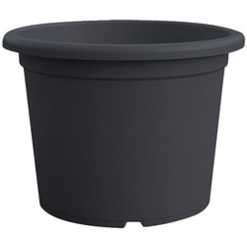 tera Pot de fleurs "Basic round", diam.: 200 mm, anthracite