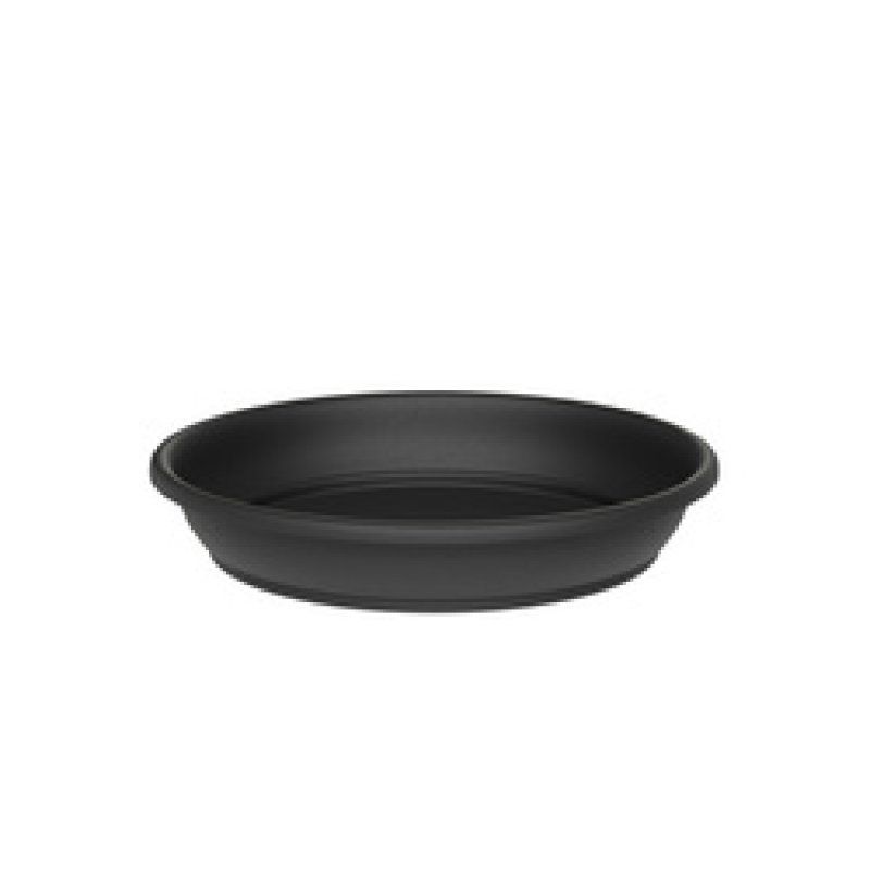 tera Pot de fleurs "Basic round", diam.: 400 mm, anthracite