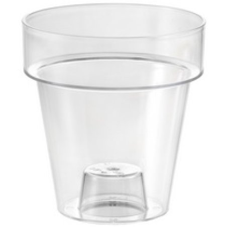 tera Pot de fleurs "Porto 16", transparent