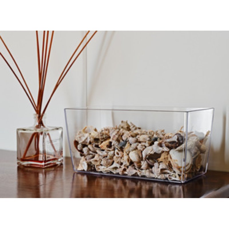 tera Pot de fleurs "Coimbra 30", transparent