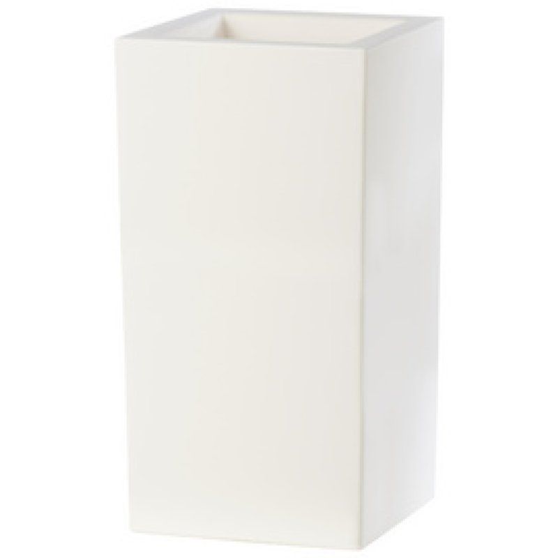 tera Colonne à plantes "Shio Cubo Alto 80", anthracite