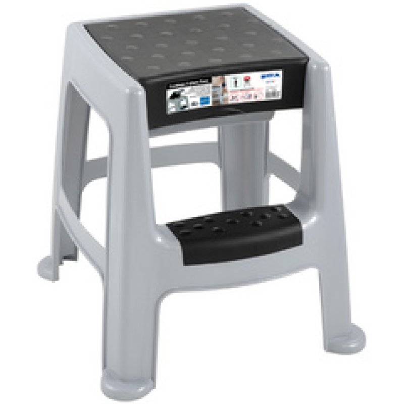 EDA Marchepied, 1 niveau, PP, gris/noir