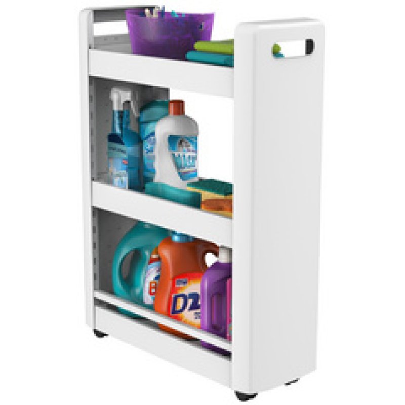 EDA Desserte mobile MOBILO DESSERTE, 3 tablettes, anthracite