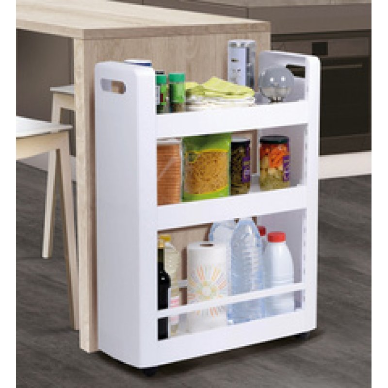 EDA Desserte mobile MOBILO DESSERTE, 3 tablettes, anthracite