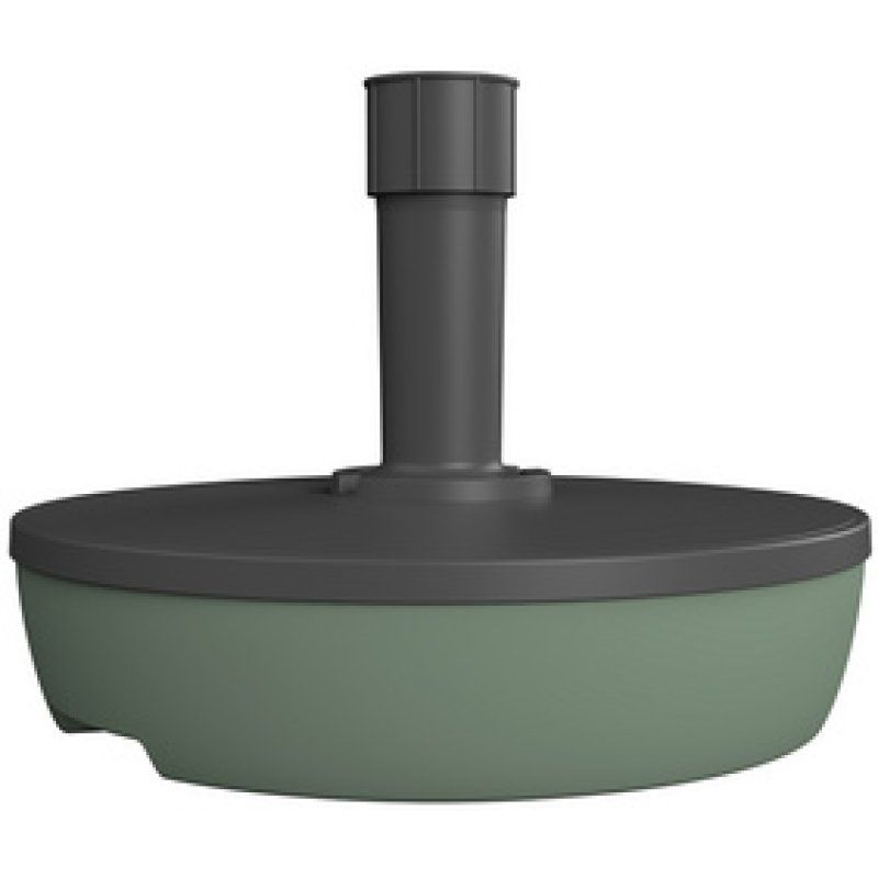 EDA Pied de parasol, plastique, rond, 495 mm, bicolore