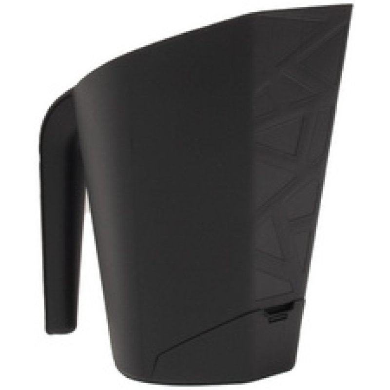 EDA Pelle à pellets, plastique, capacité: 700 g, noir