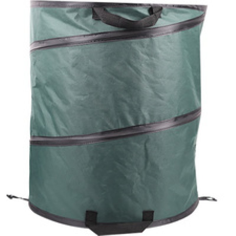 EDA Sac de jardin POP UP, 117 litres, polyester, vert foncé