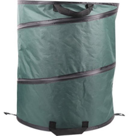 EDA Sac de jardin POP UP, 117 litres, polyester, vert foncé